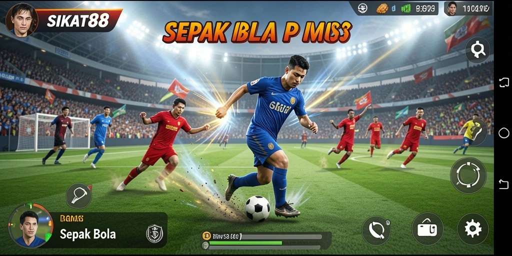 Tampilan antarmuka SIKAT88 yang menarik dan dinamis.
